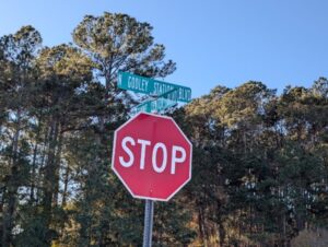 Towne Center Boulevard new traffic sign 2